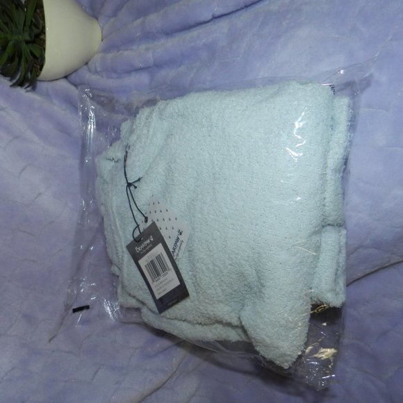 Bearpaw Womens Teddy Bear Pajama Shorts 2-Pc Set super soft Light Blue NWT/NEW - Picture 11 of 15